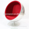 aluminum ball chairs/leisure ball shape chair